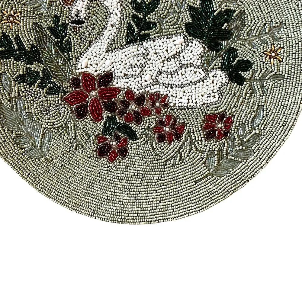Tahari beaded swan