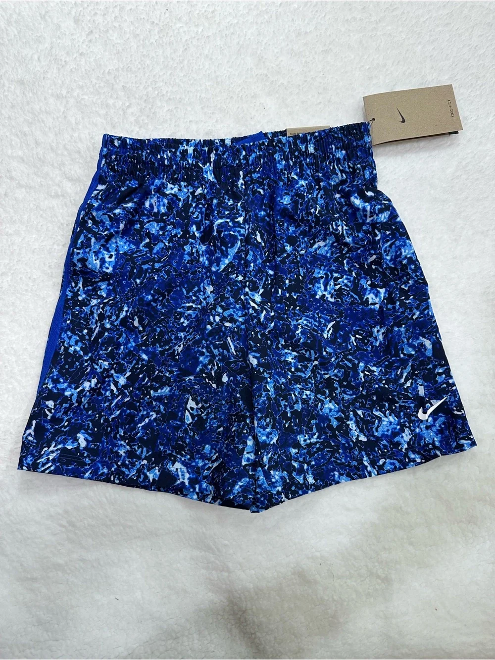 Boy’s Nike Blue Patterned Shorts