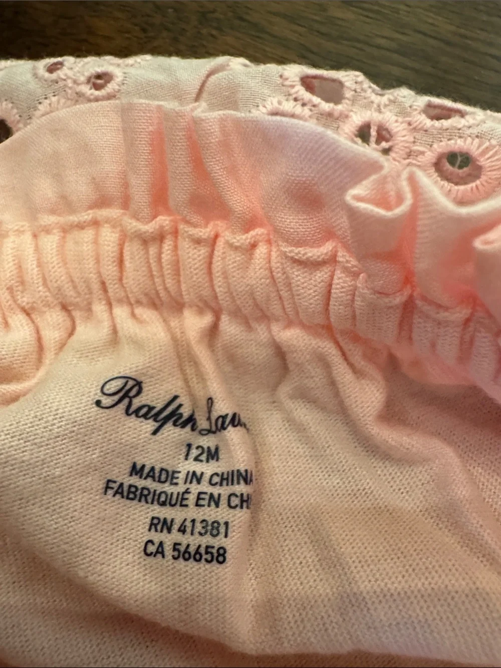 Ralph Lauren soft pink