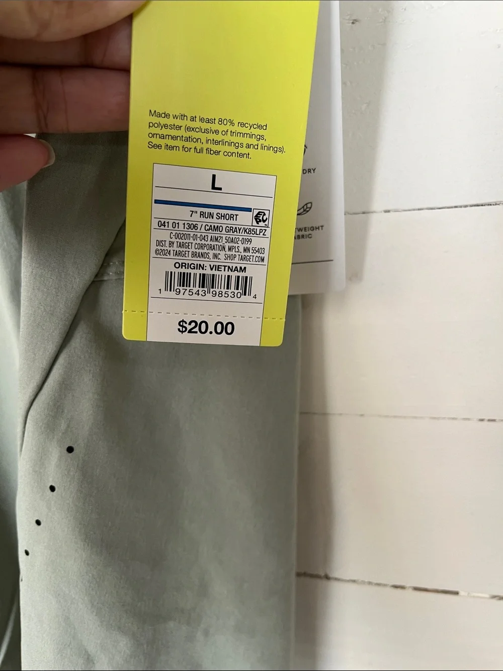 Target breathable athletic