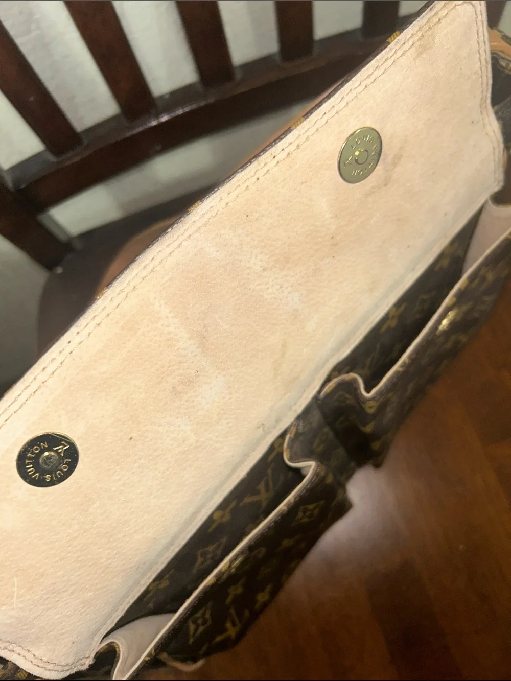 Beautiful bag strap slip gold
