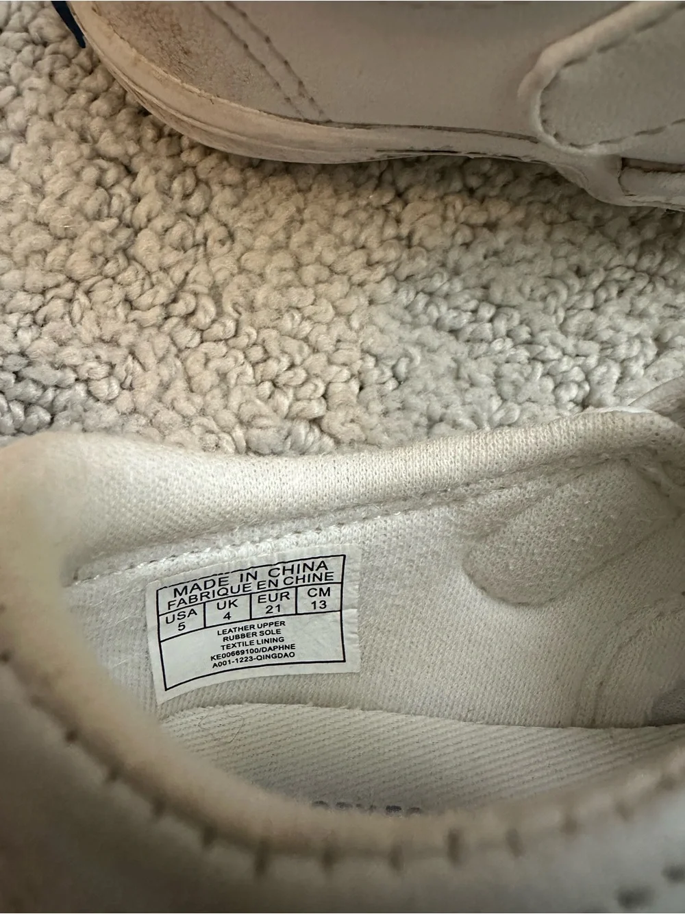 Keds white memory