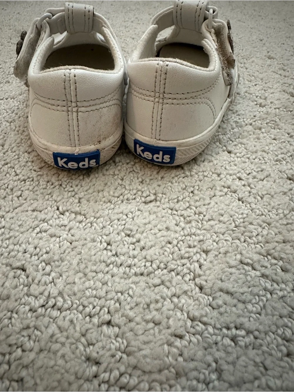 Keds white memory