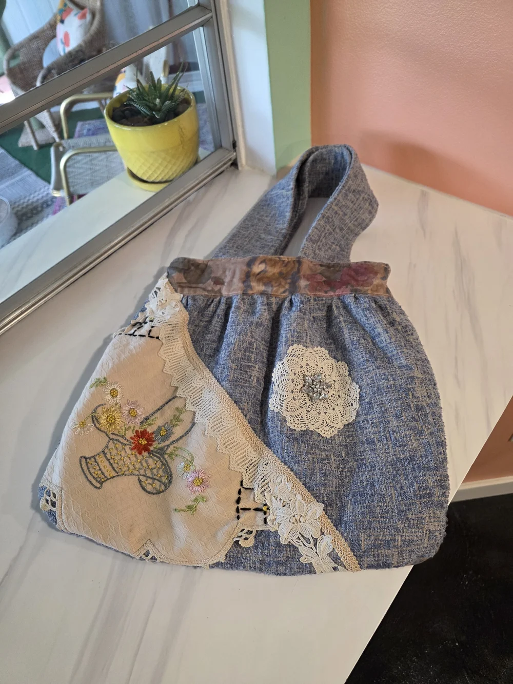 Handmade boho patchwork
