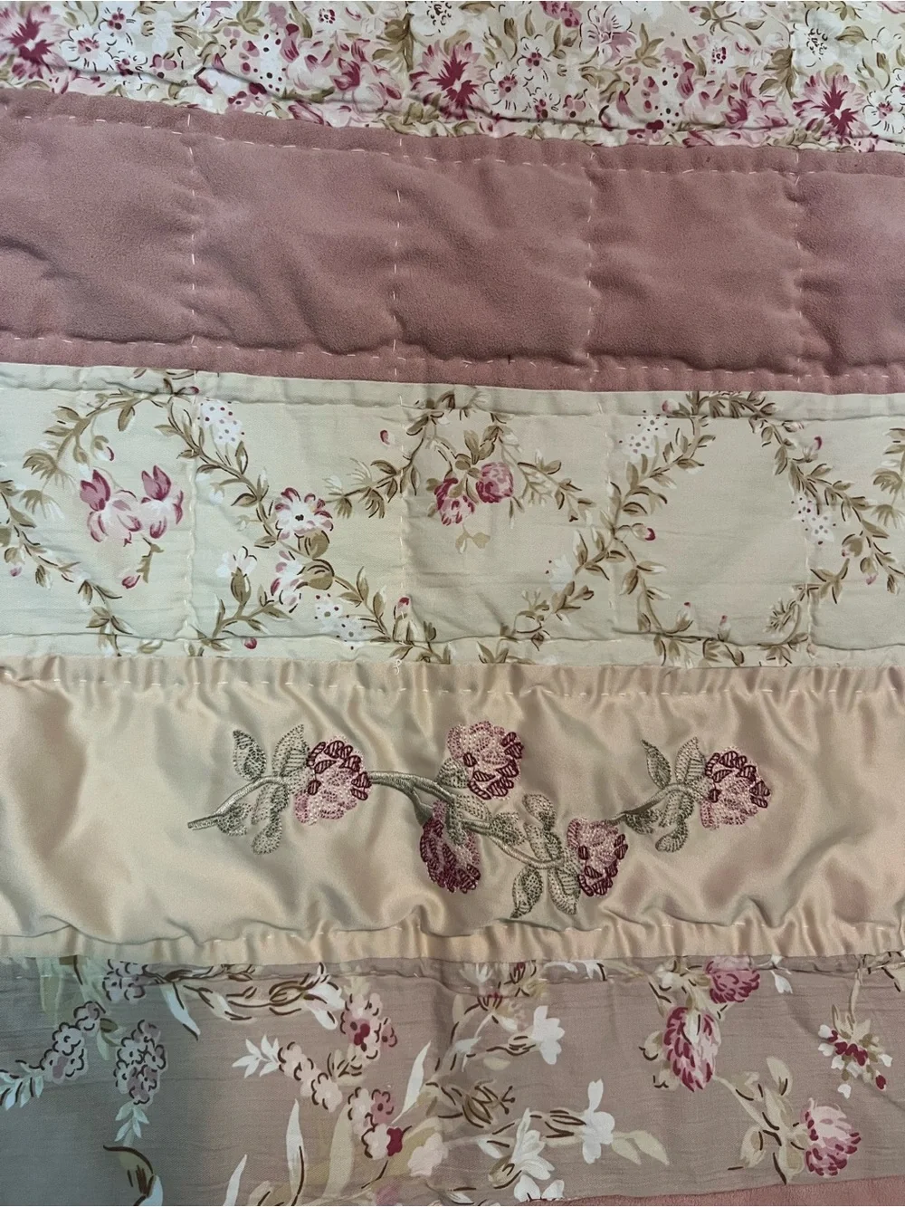 Handmade layers patchwork