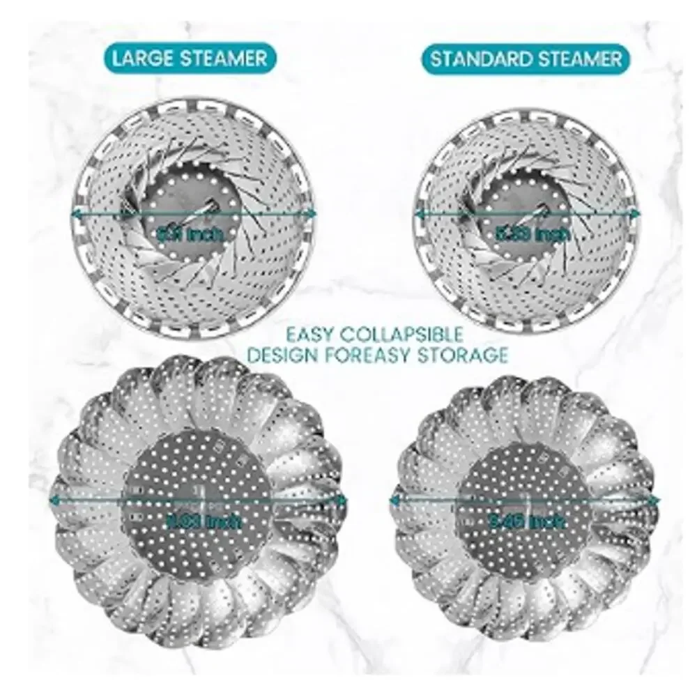 Deluxe pieces steamer