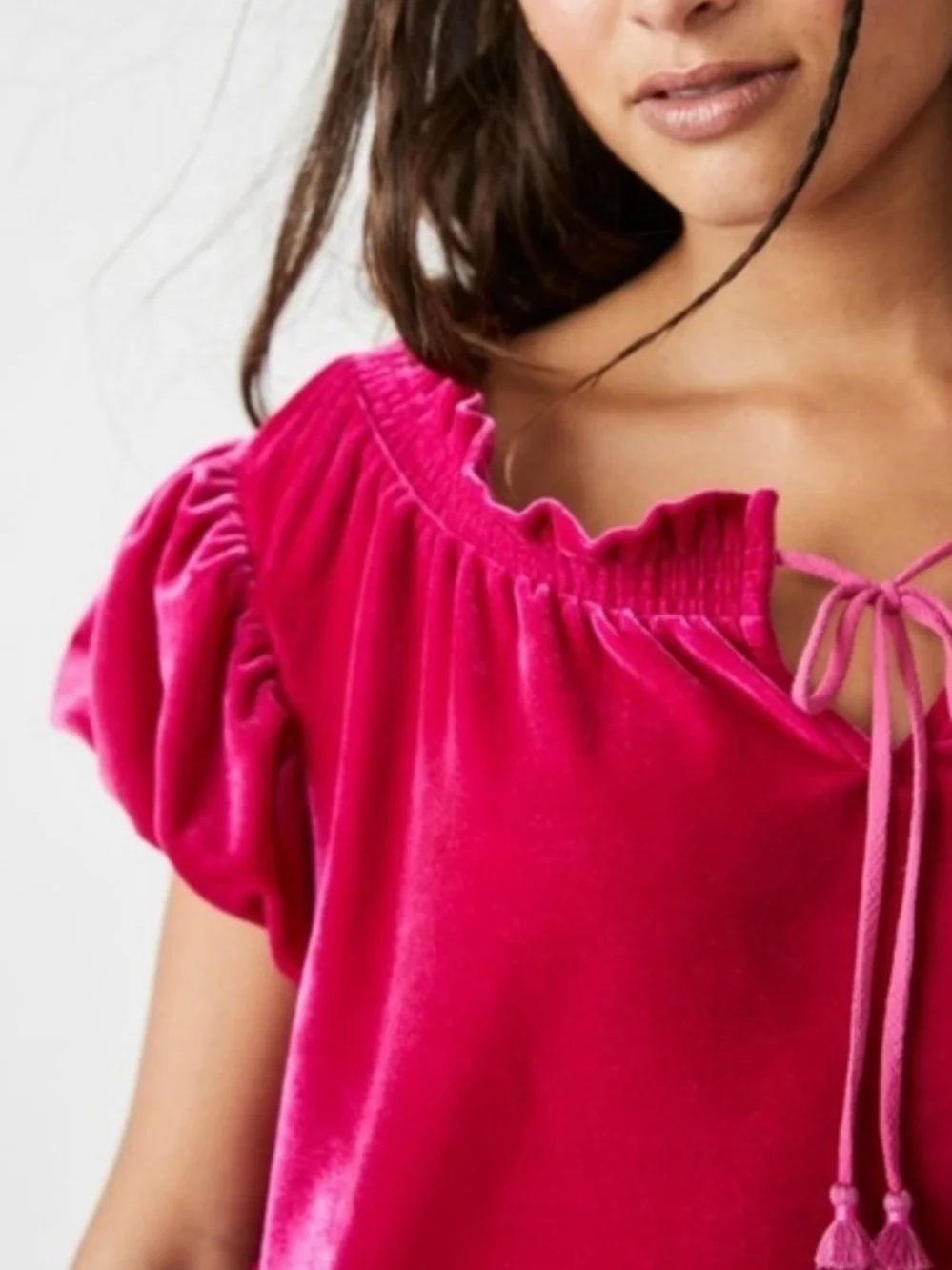Free People brand velvet