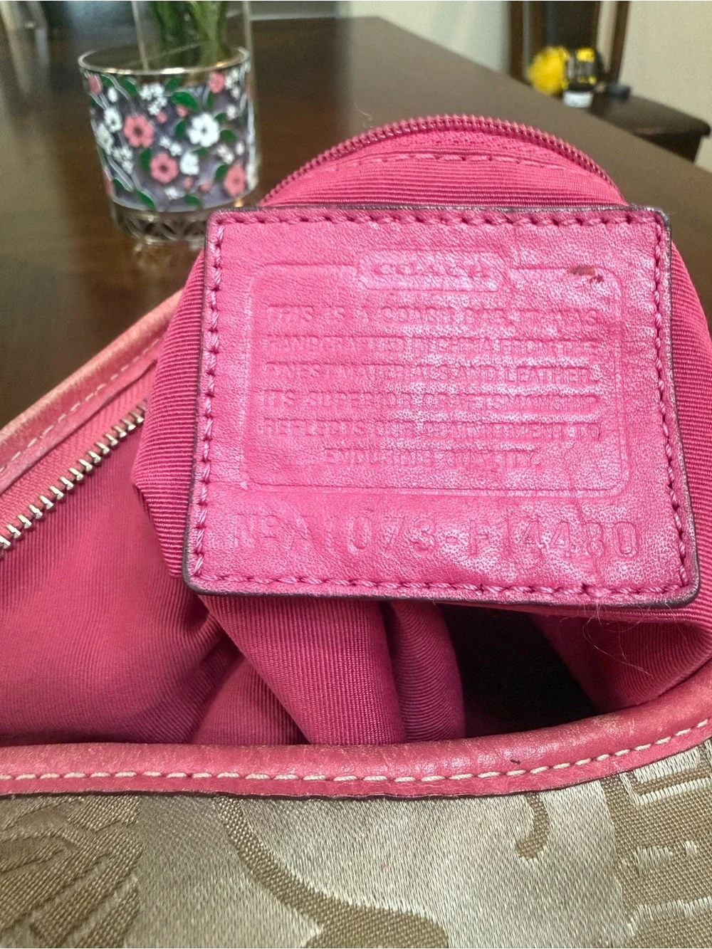 Coach hobo bag
