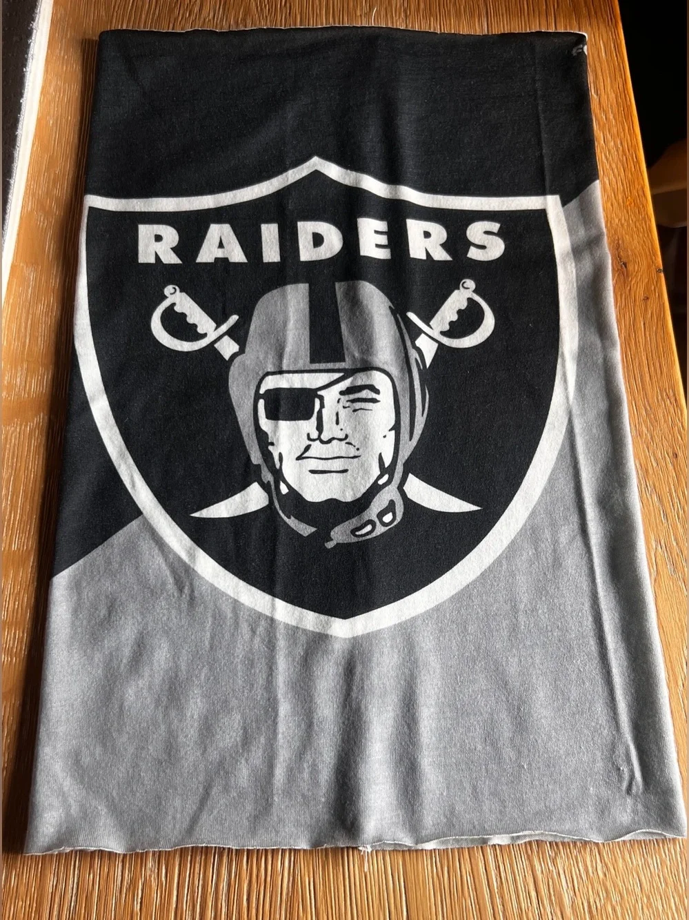 🩶🏴‍☠️OFFICIAL NFL RAIDERS JERSEY HEADBAND, FACE MASK, & SCARF ACCESSORY🏴‍☠️🩶