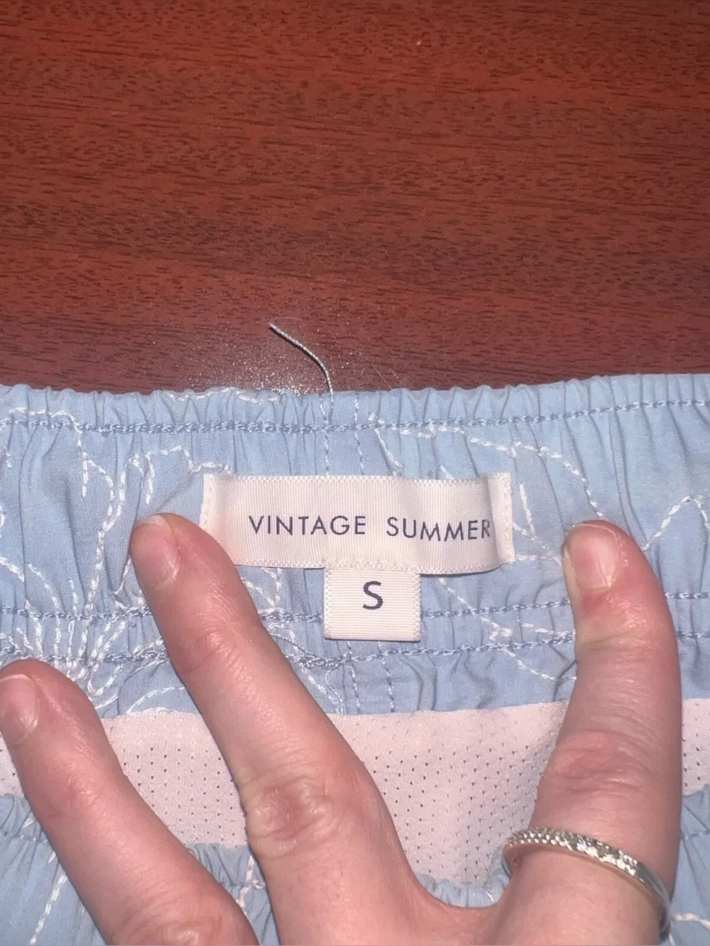Vintage Summer light blue