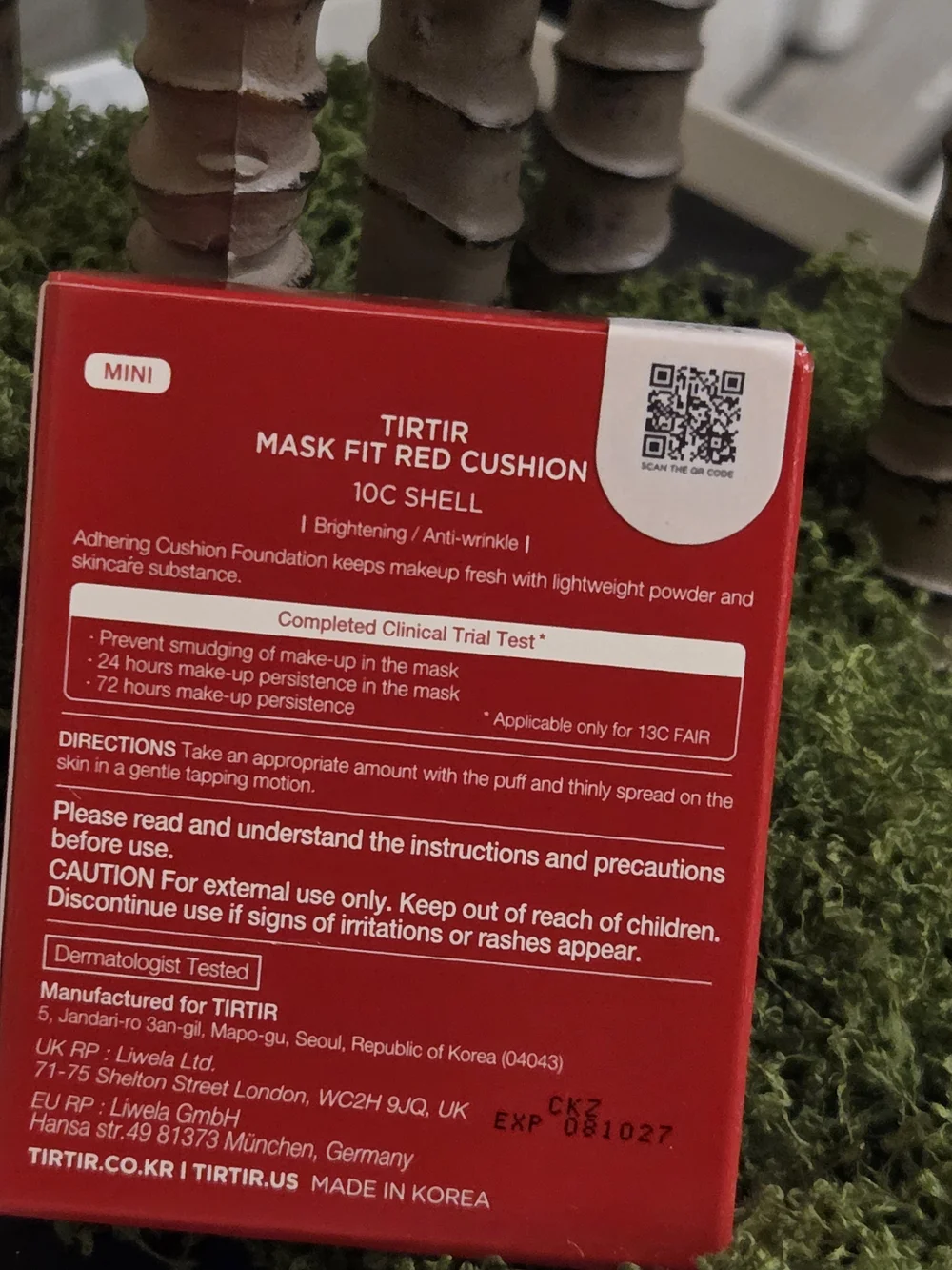 Tirtir red cushion