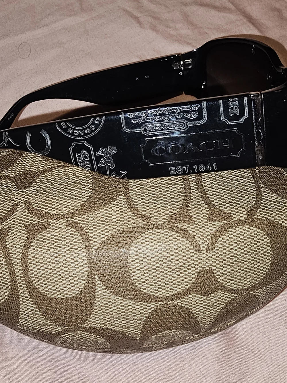 Coach chic oversized