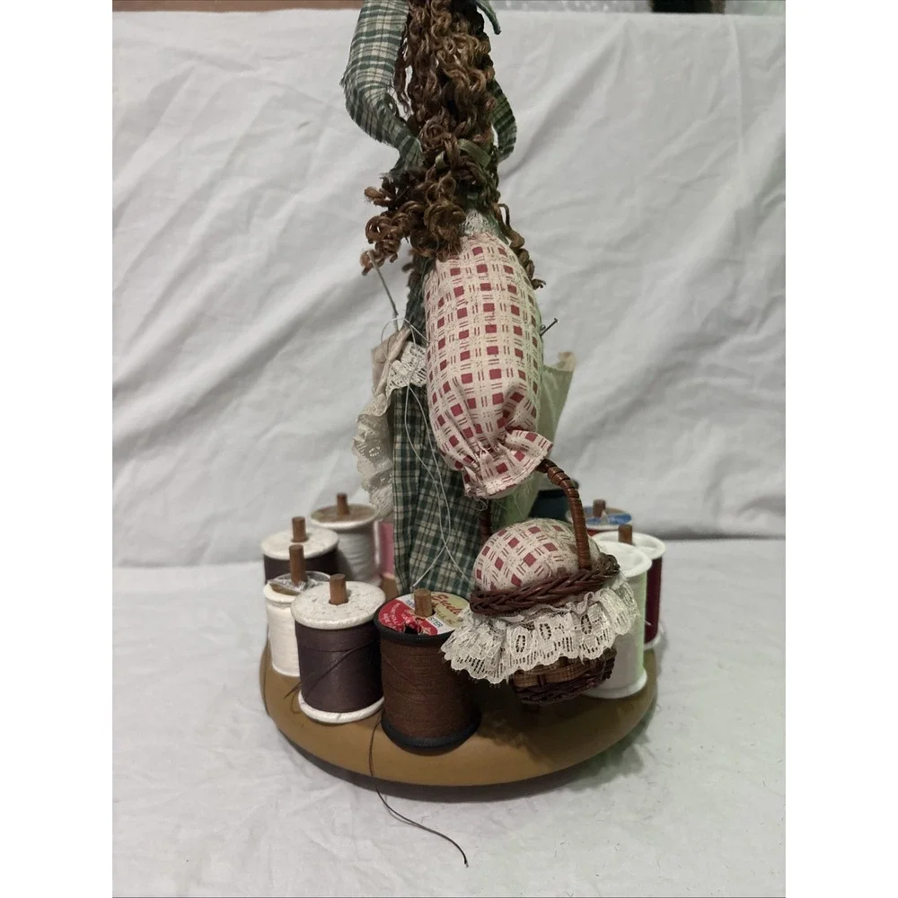 Spinning Sally Rag Doll Sewing Kit vintage china adds