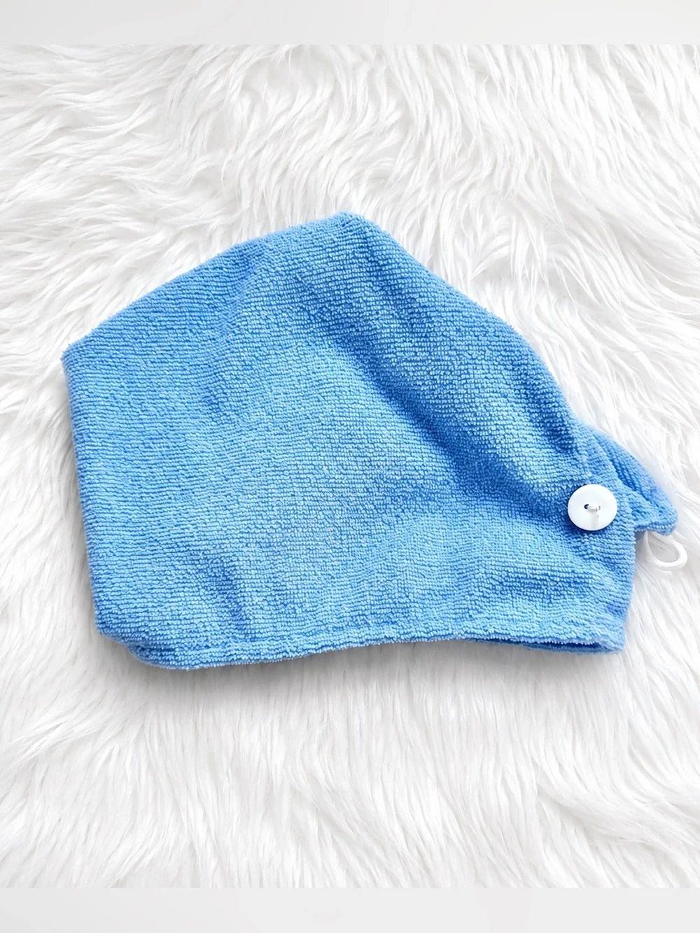 BLUE HAIR TOWEL