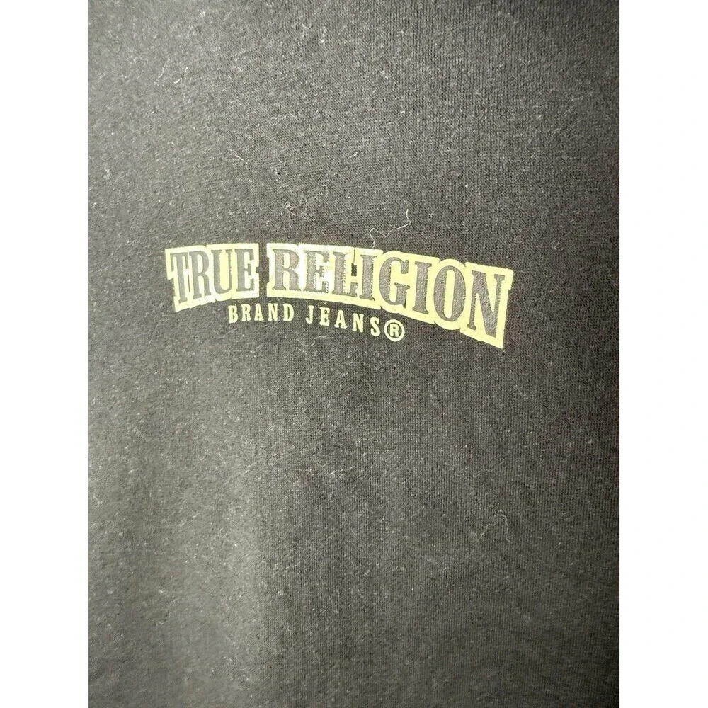 True Religion length iconic logo