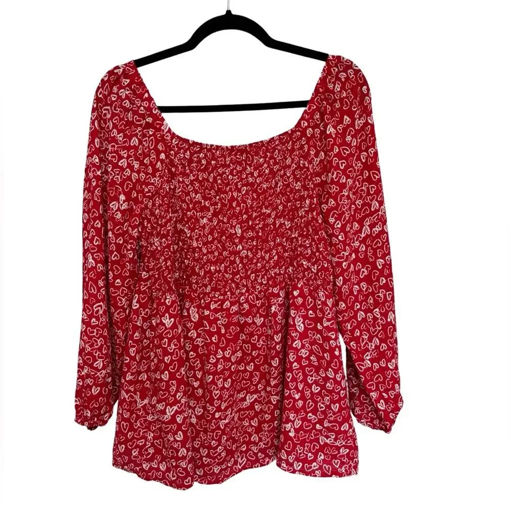 LOFT white shoulders