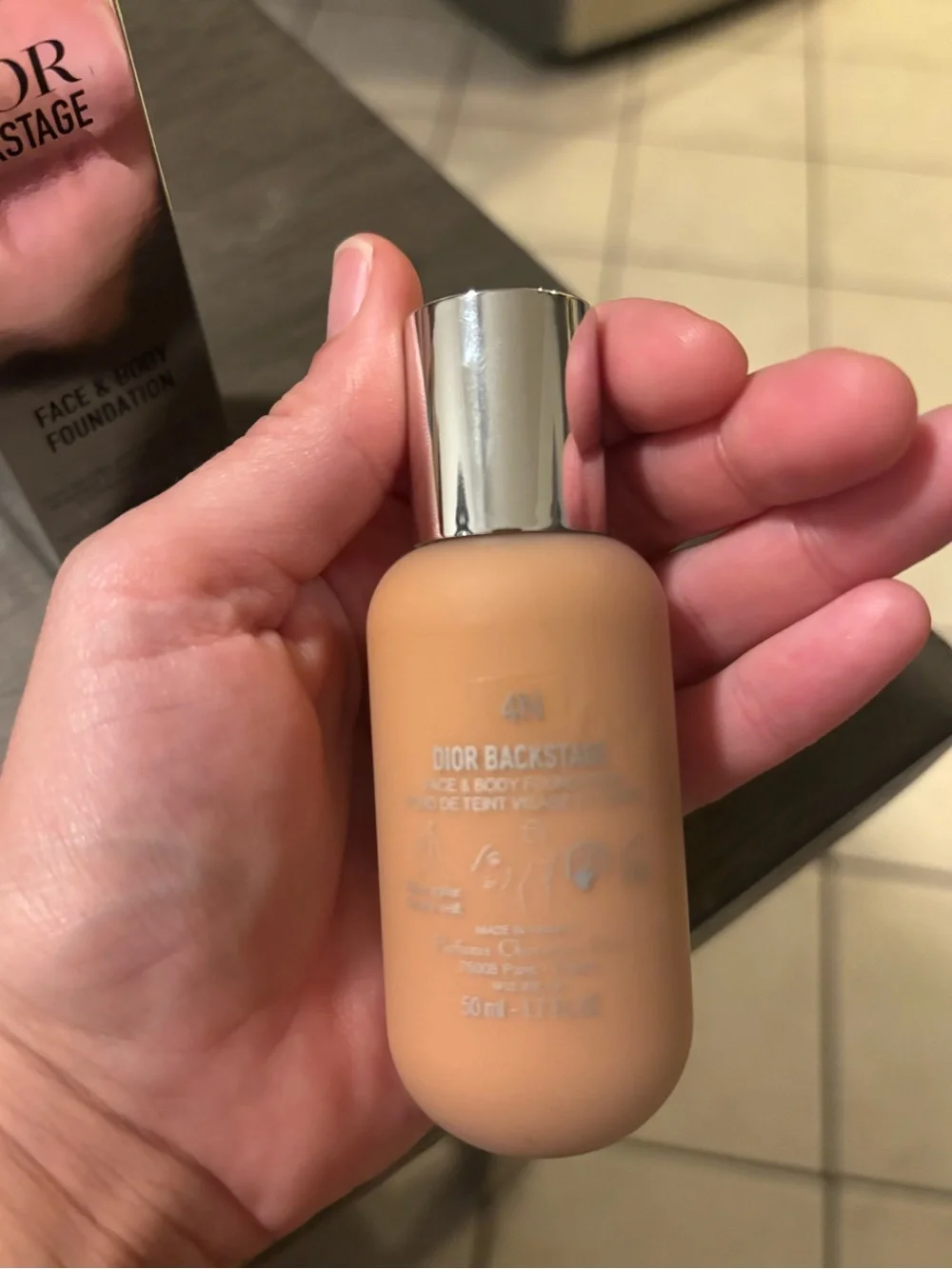 Dior face body