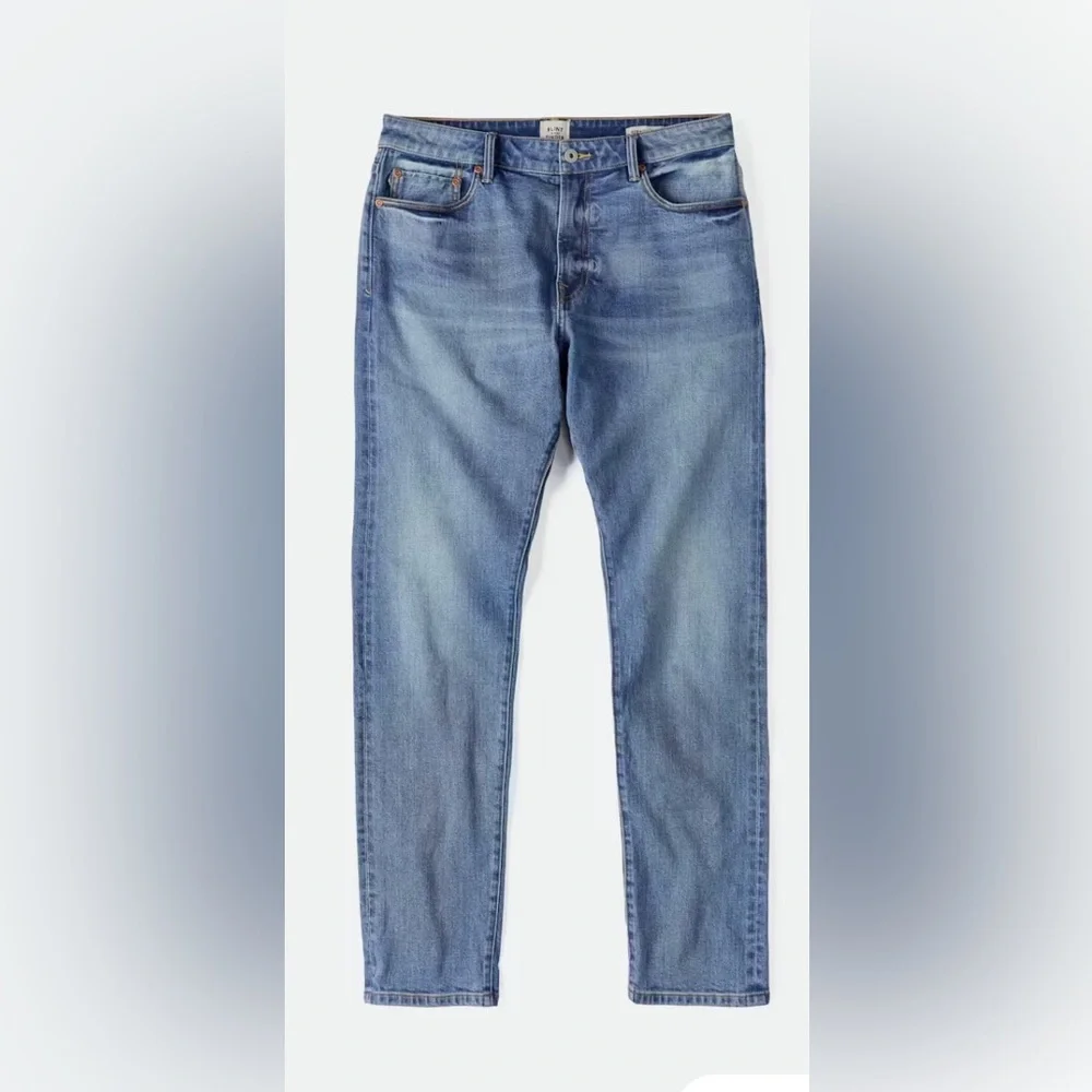 Slim Fit Men's Jeans in Light Blue