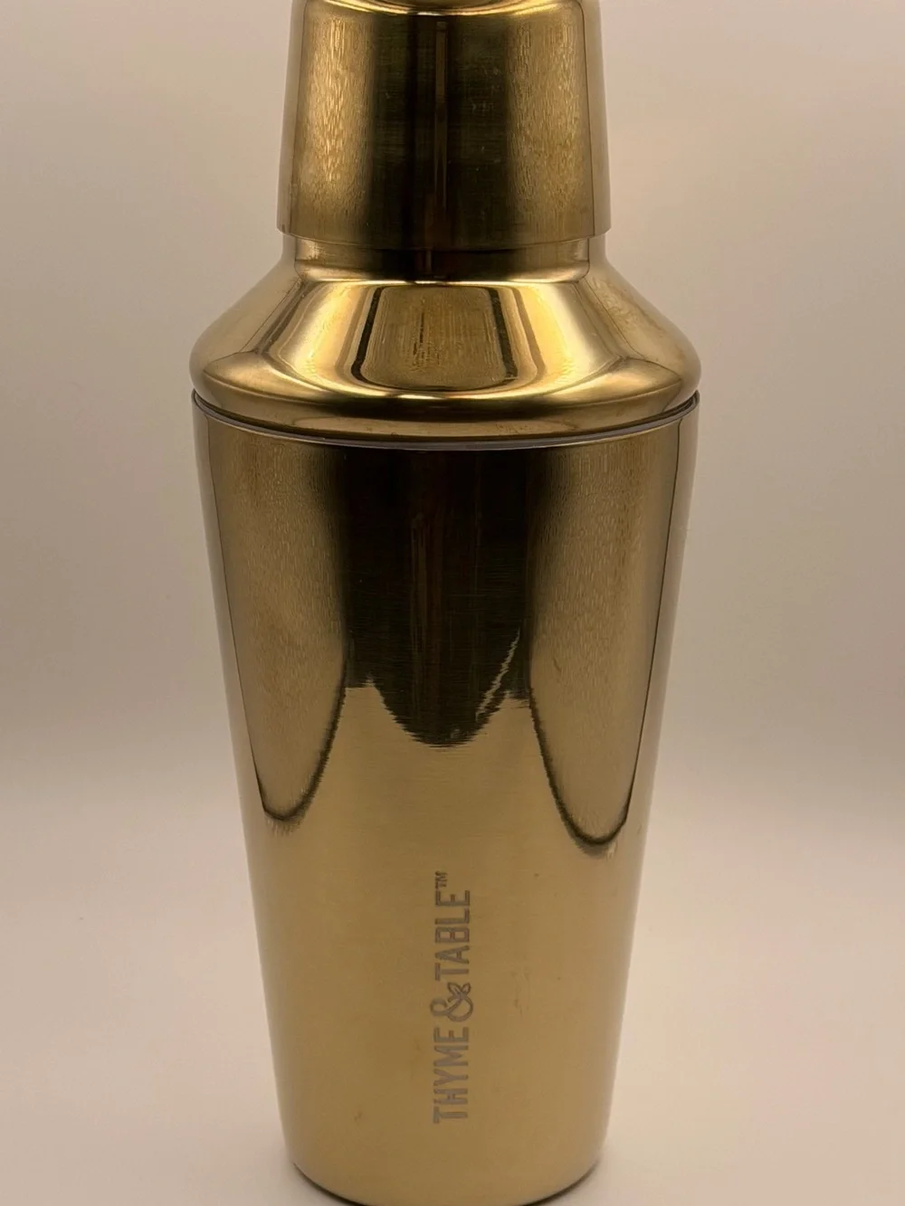 Gold Cocktail Shaker