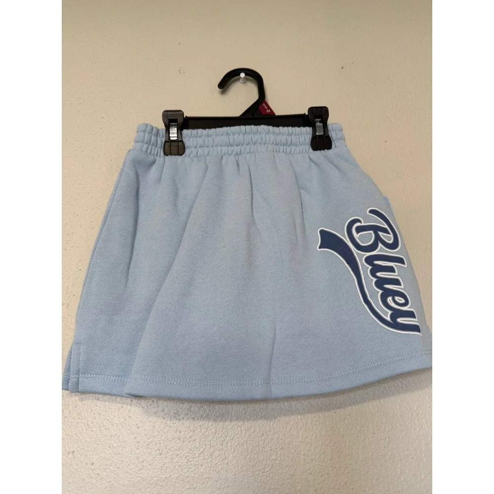 Bluey Girls Activewear Fleece Skort (Cashmere Blue)  Size XL (14/16) NWT