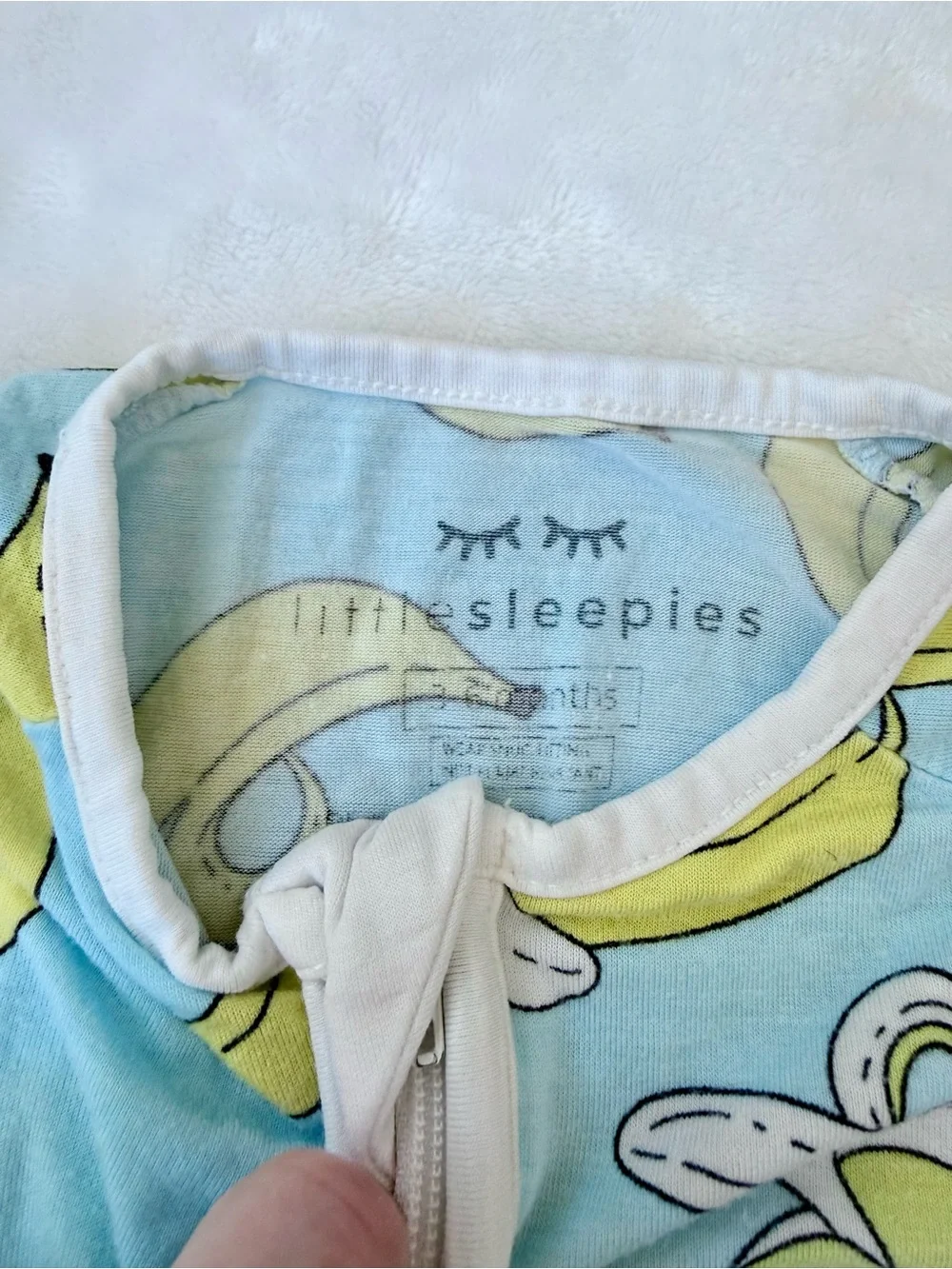 Little Sleepies light blue