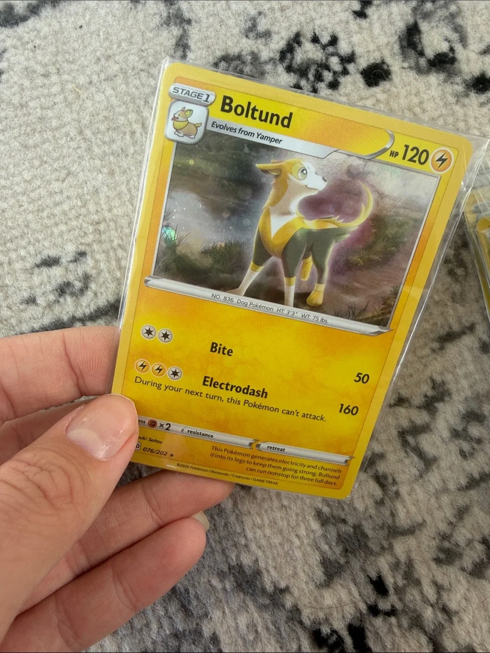Pokemon collection cards from