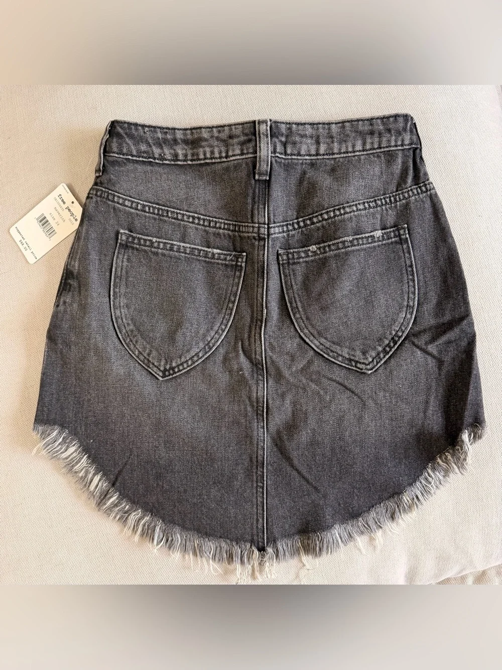 Free People distressed black