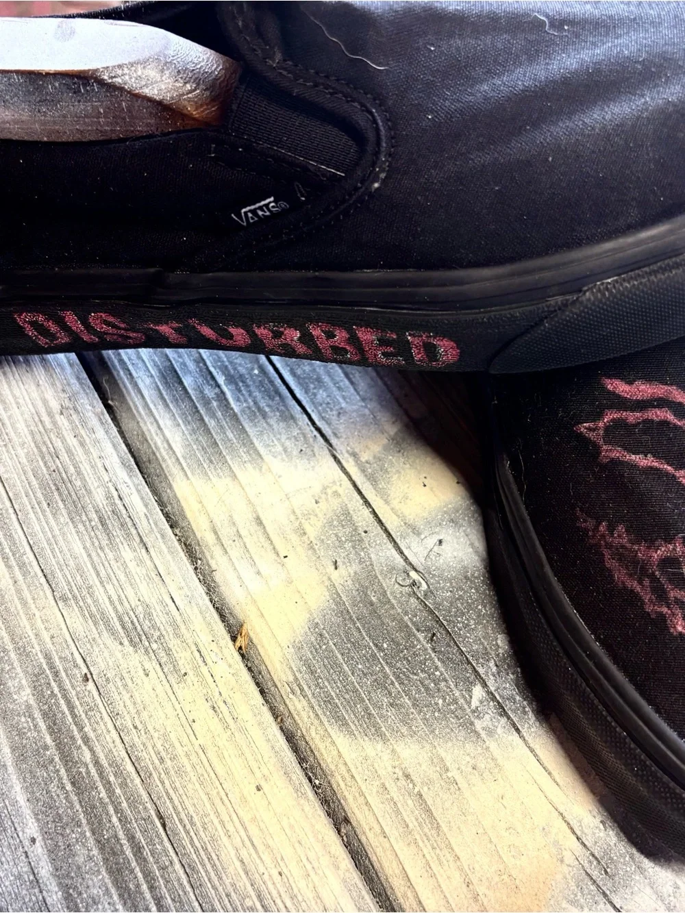 Vans comfortable black