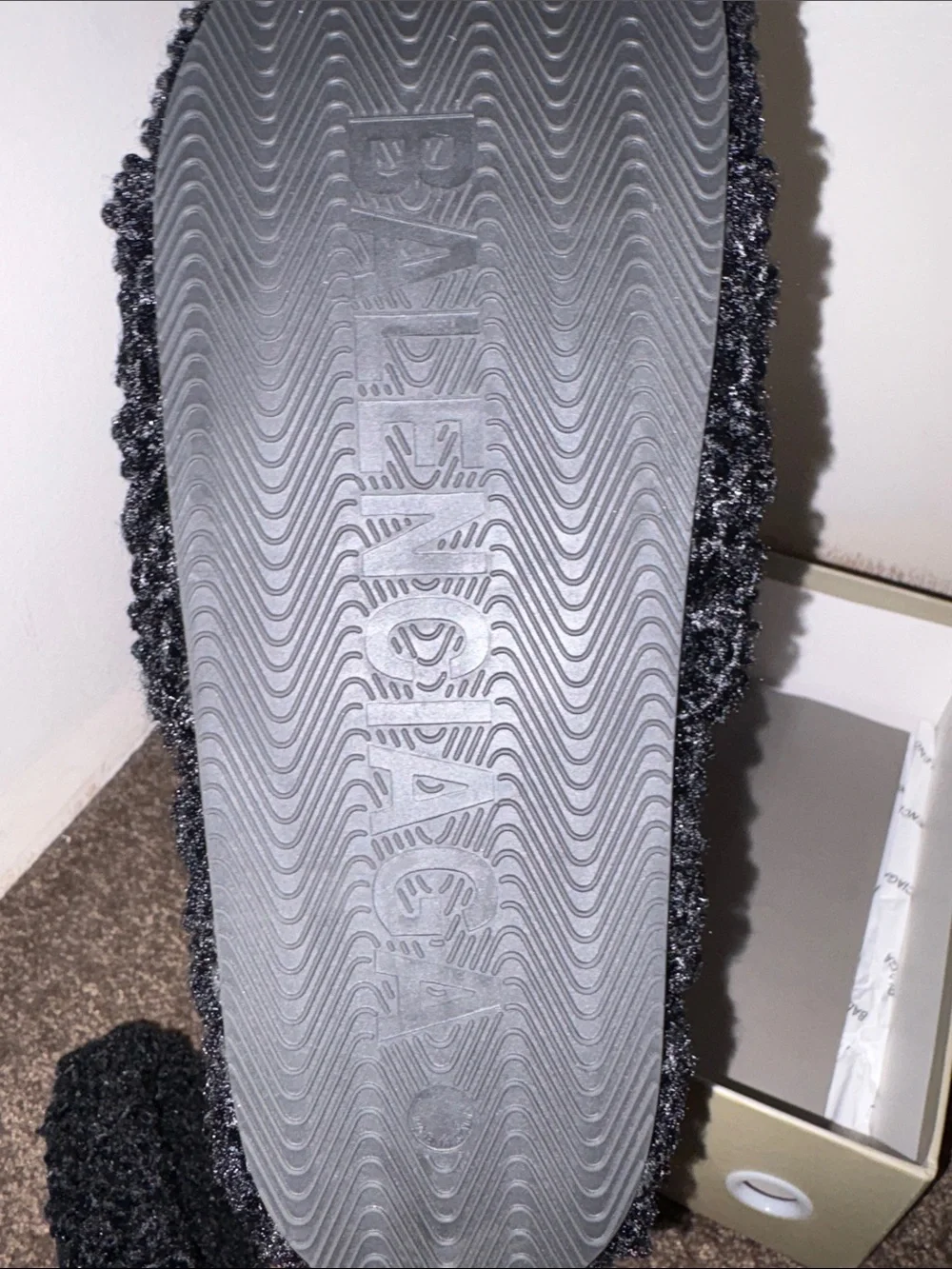 Balenciaga plush black