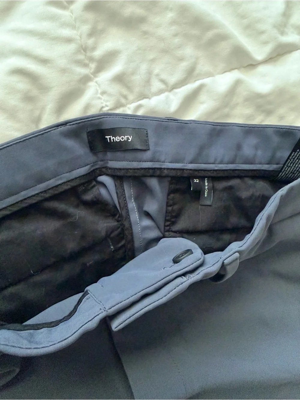 Theory tailored navy