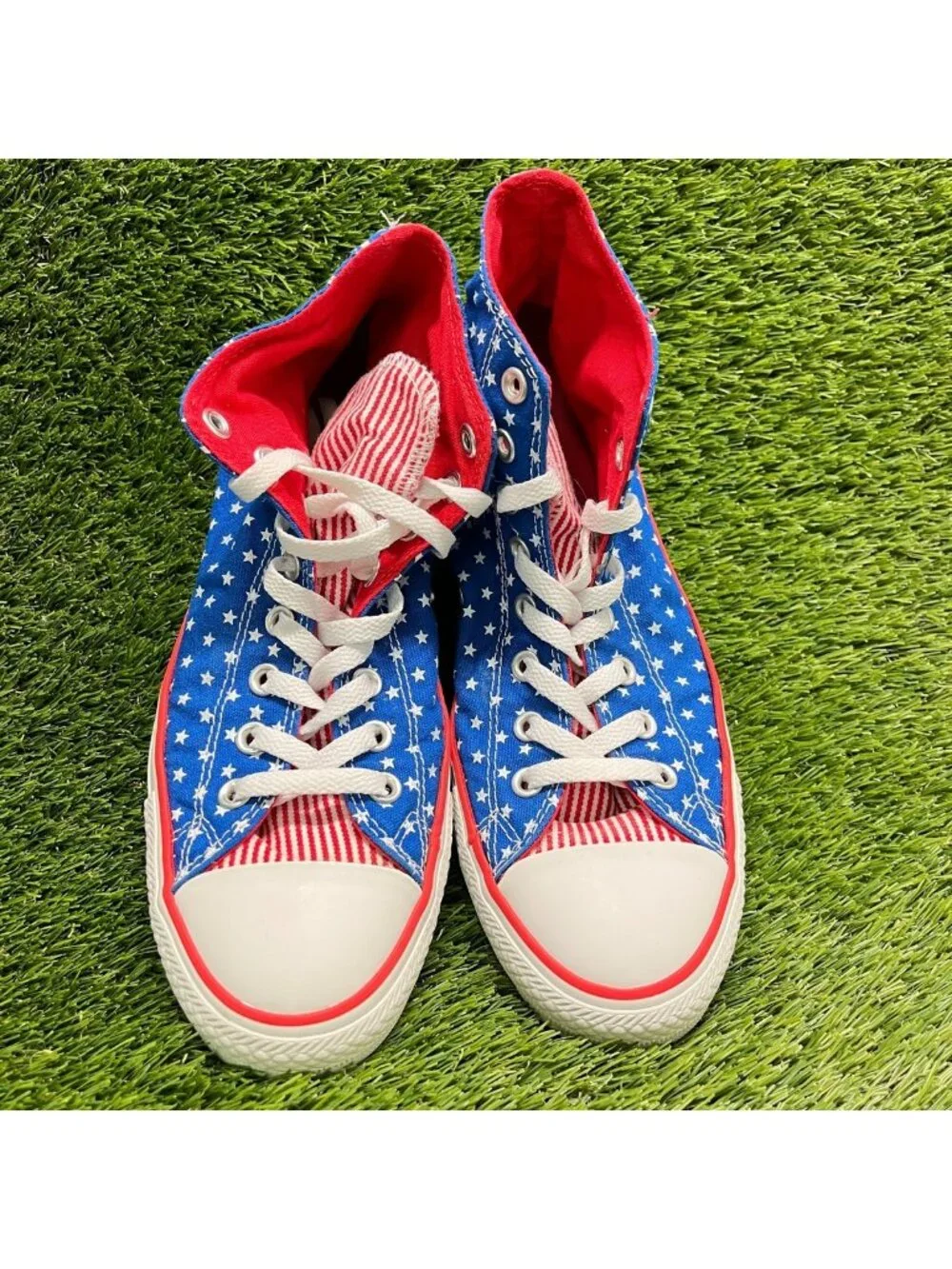Converse hard creasing