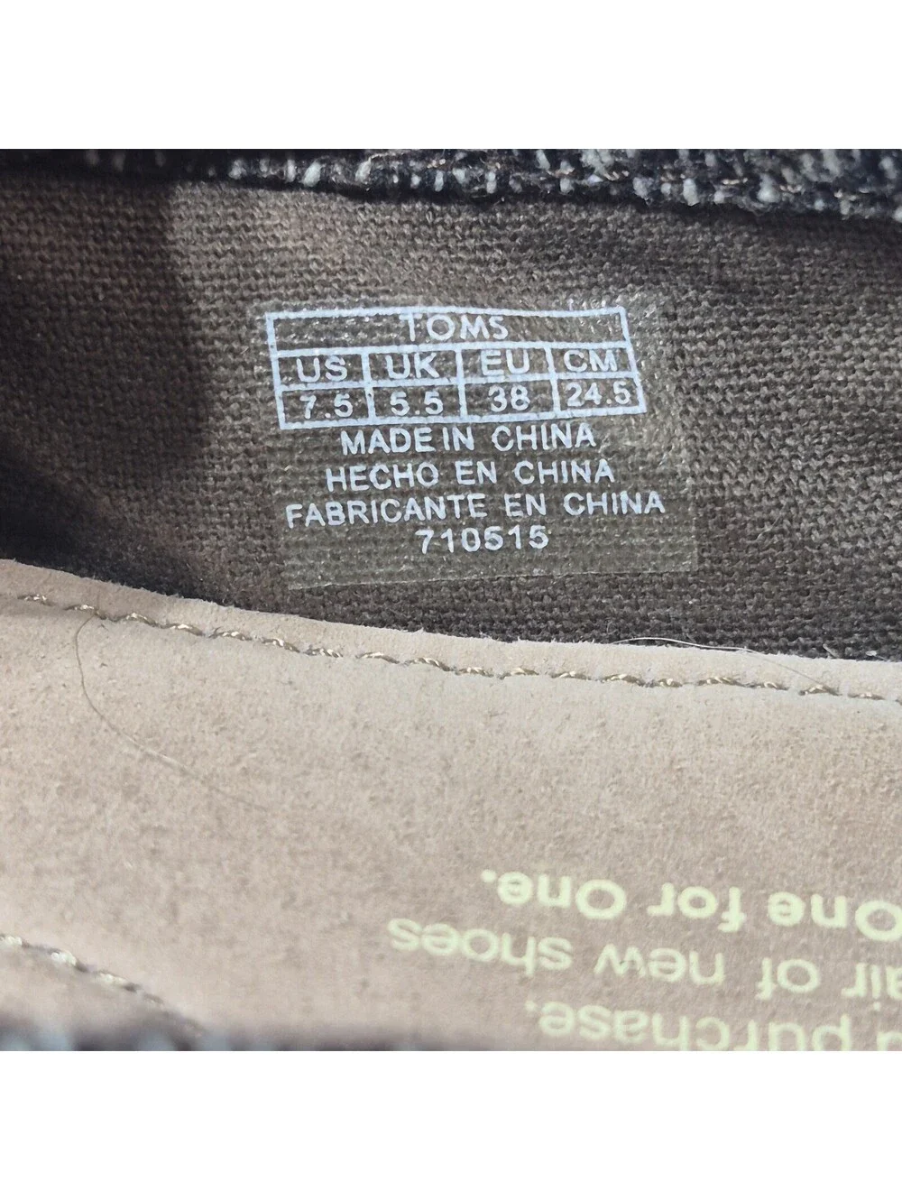Toms product pair