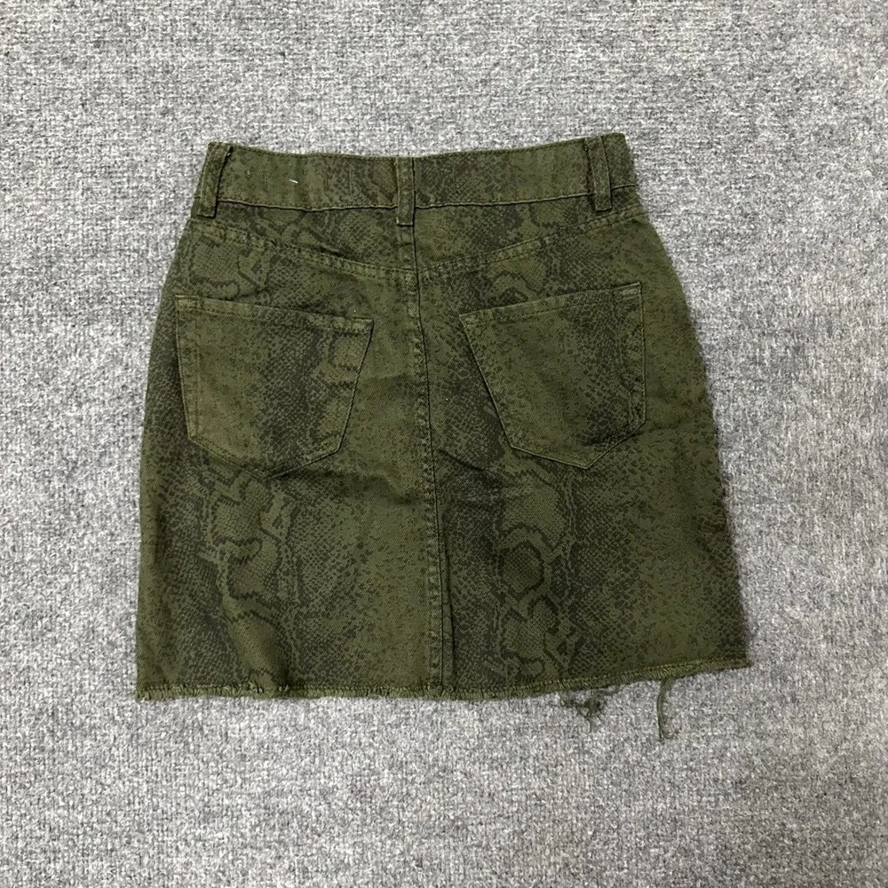 Hollister denim mini