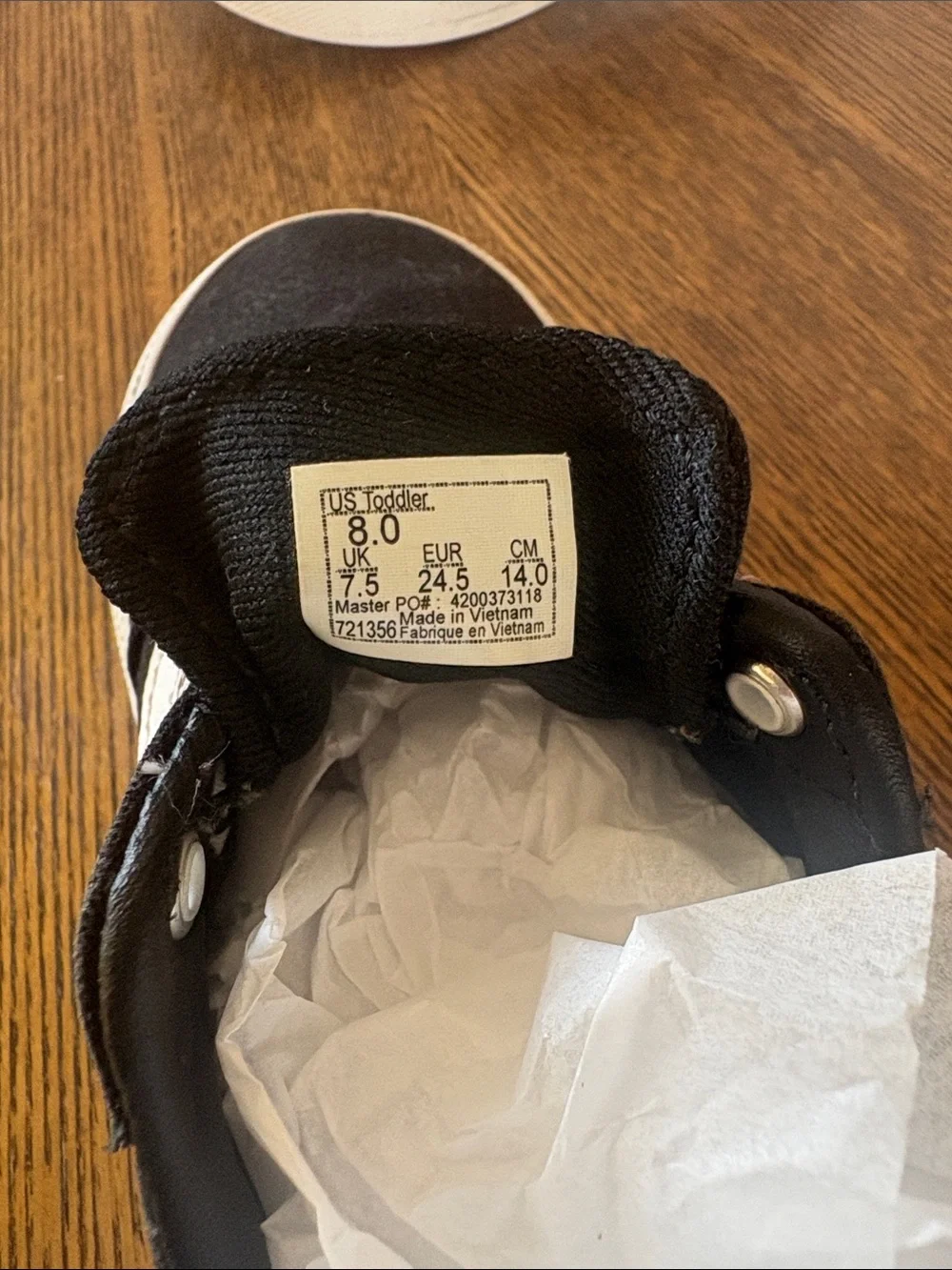 Vans toddler boys