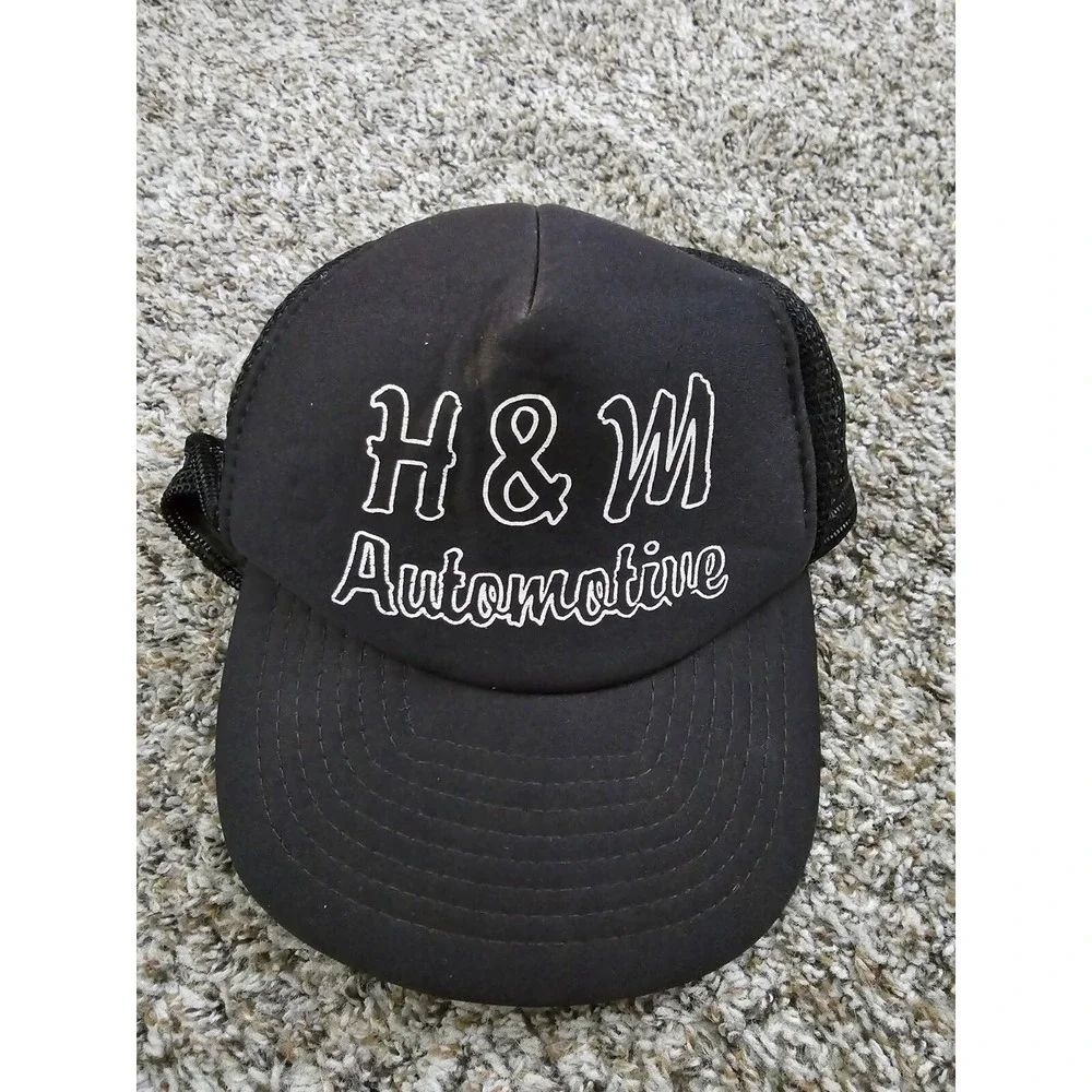 Vintage H&M Automotive‎ Mesh Back Trucker Snapback Calhead