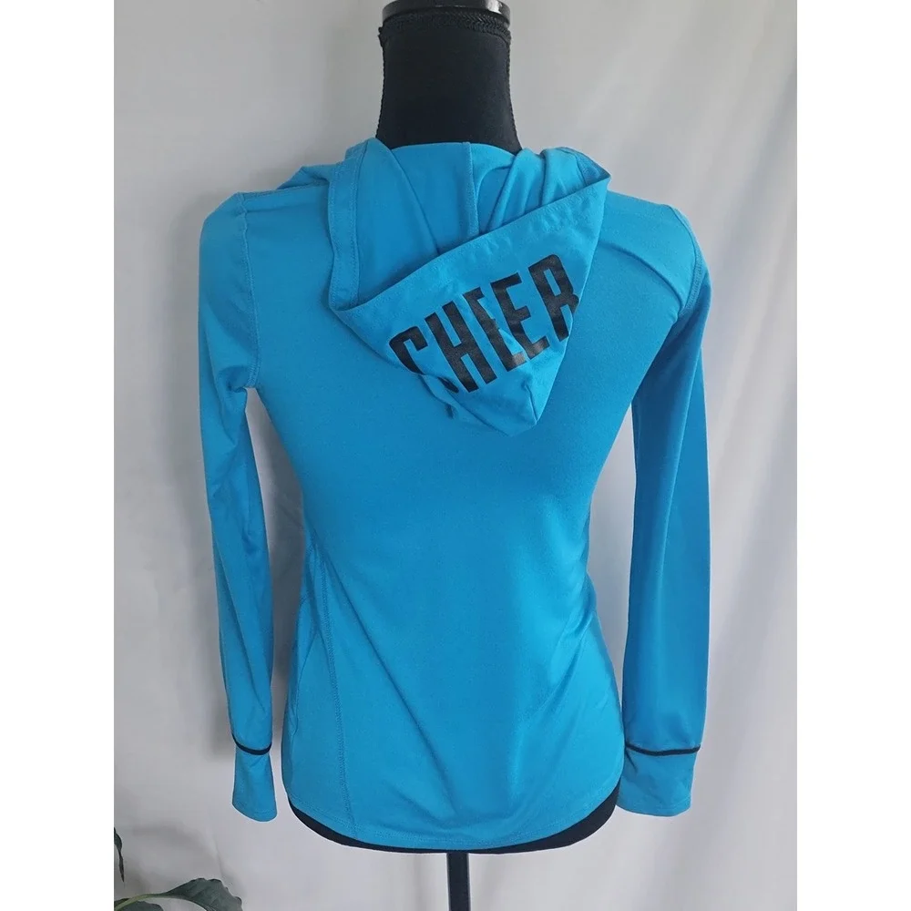 Justice front cheer accented