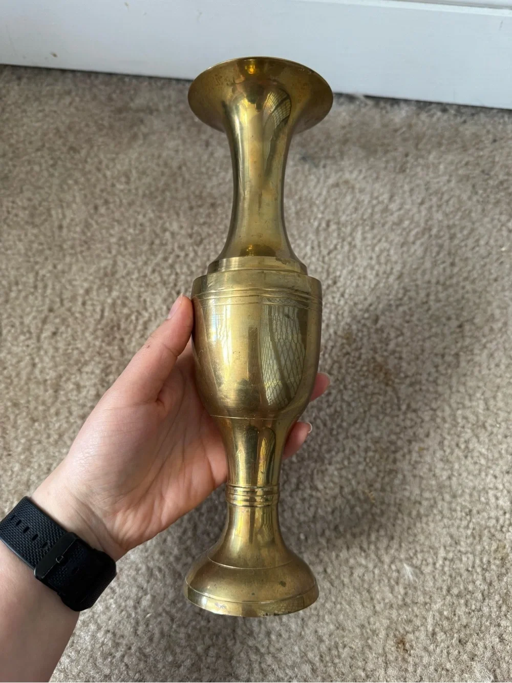 Vintage elegant brass
