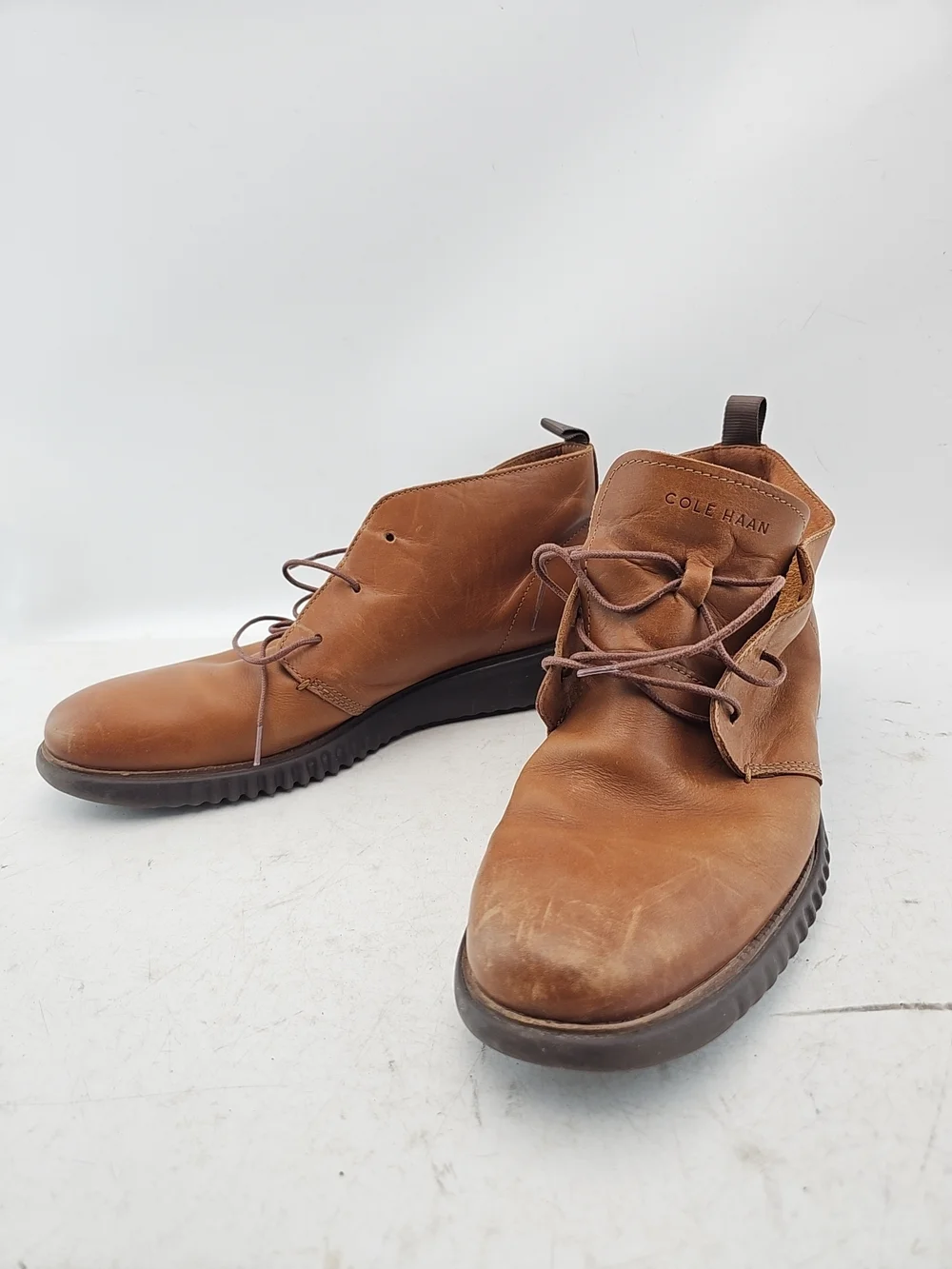 Cole Haan ZeroGrand Leather Chukka Boots