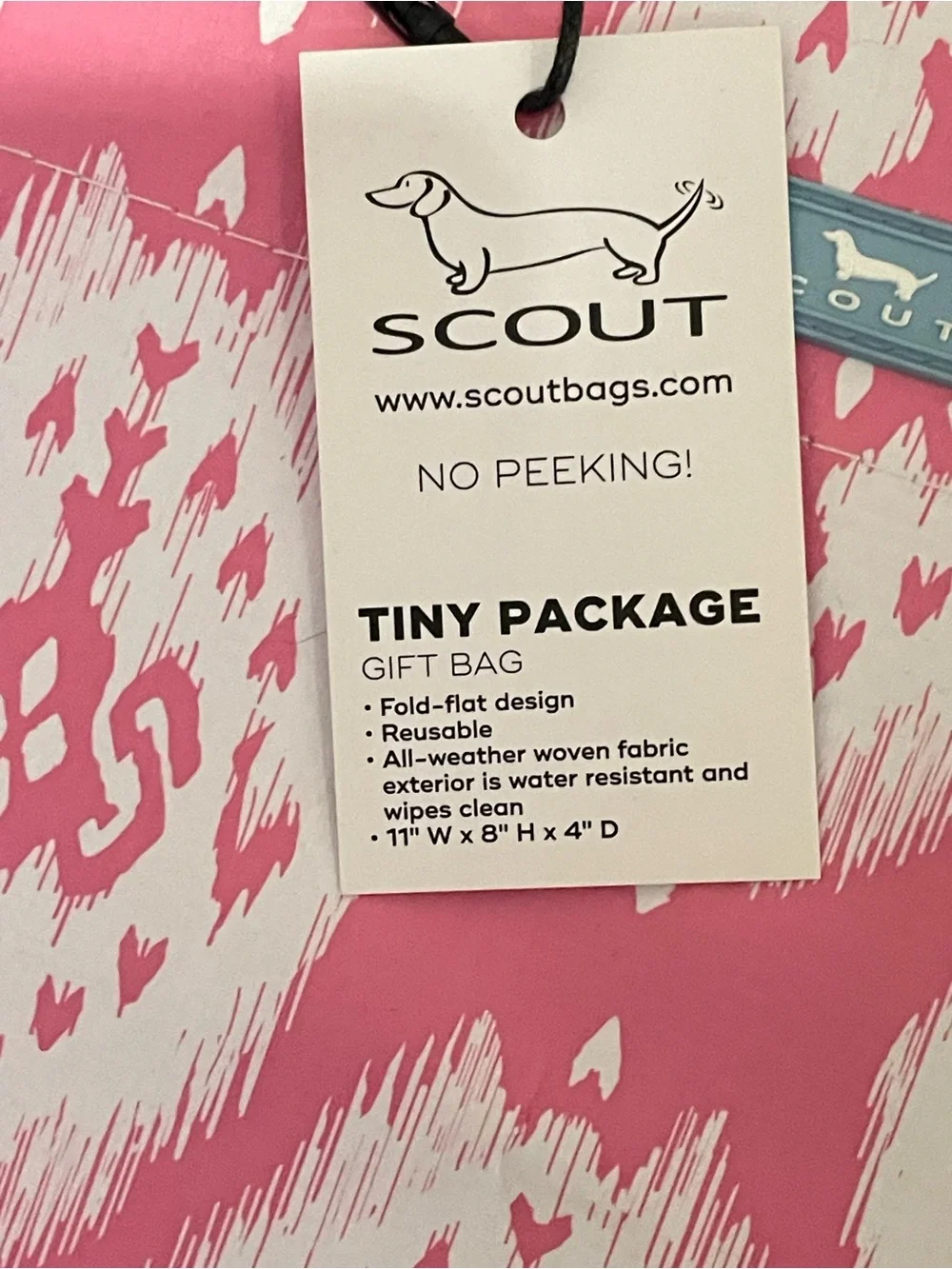 Scout cosmetic bag
