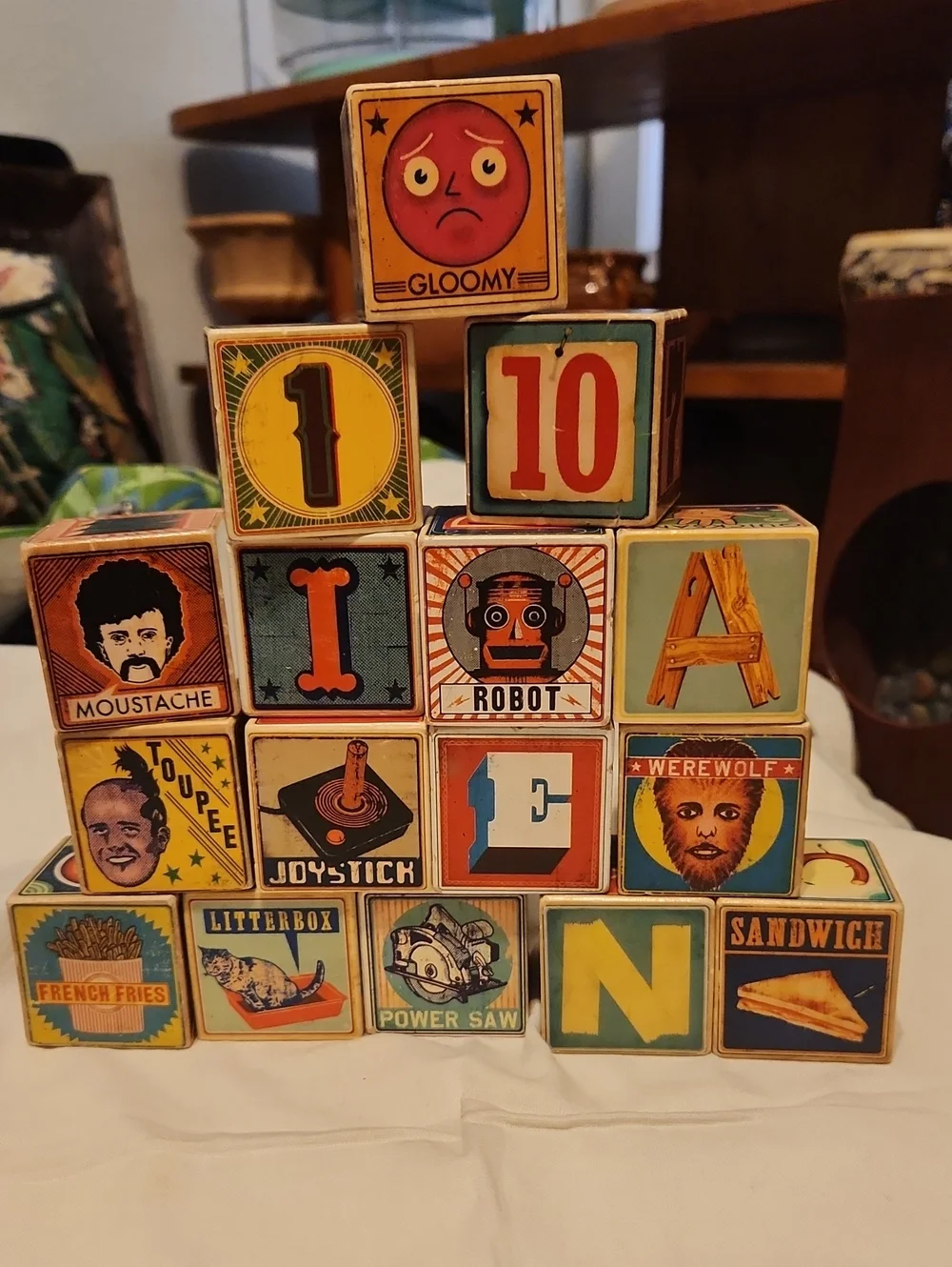 N/A colorful wooden