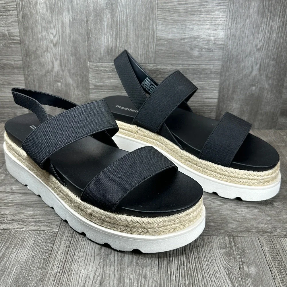 Madden Girl elastic black