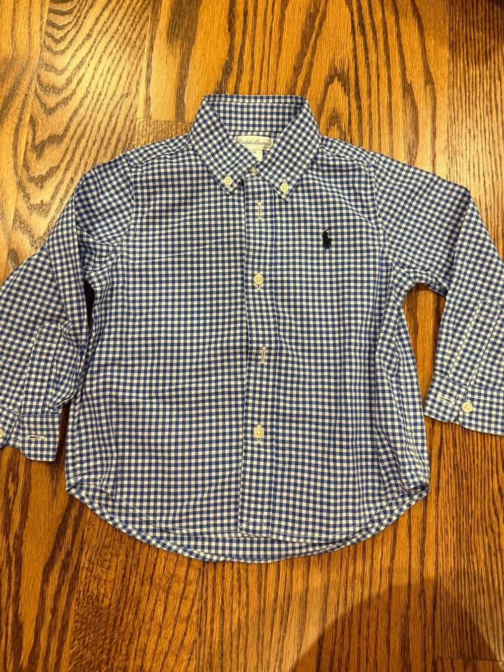 Ralph Lauren Toddler Gingham Button-Down Shirt