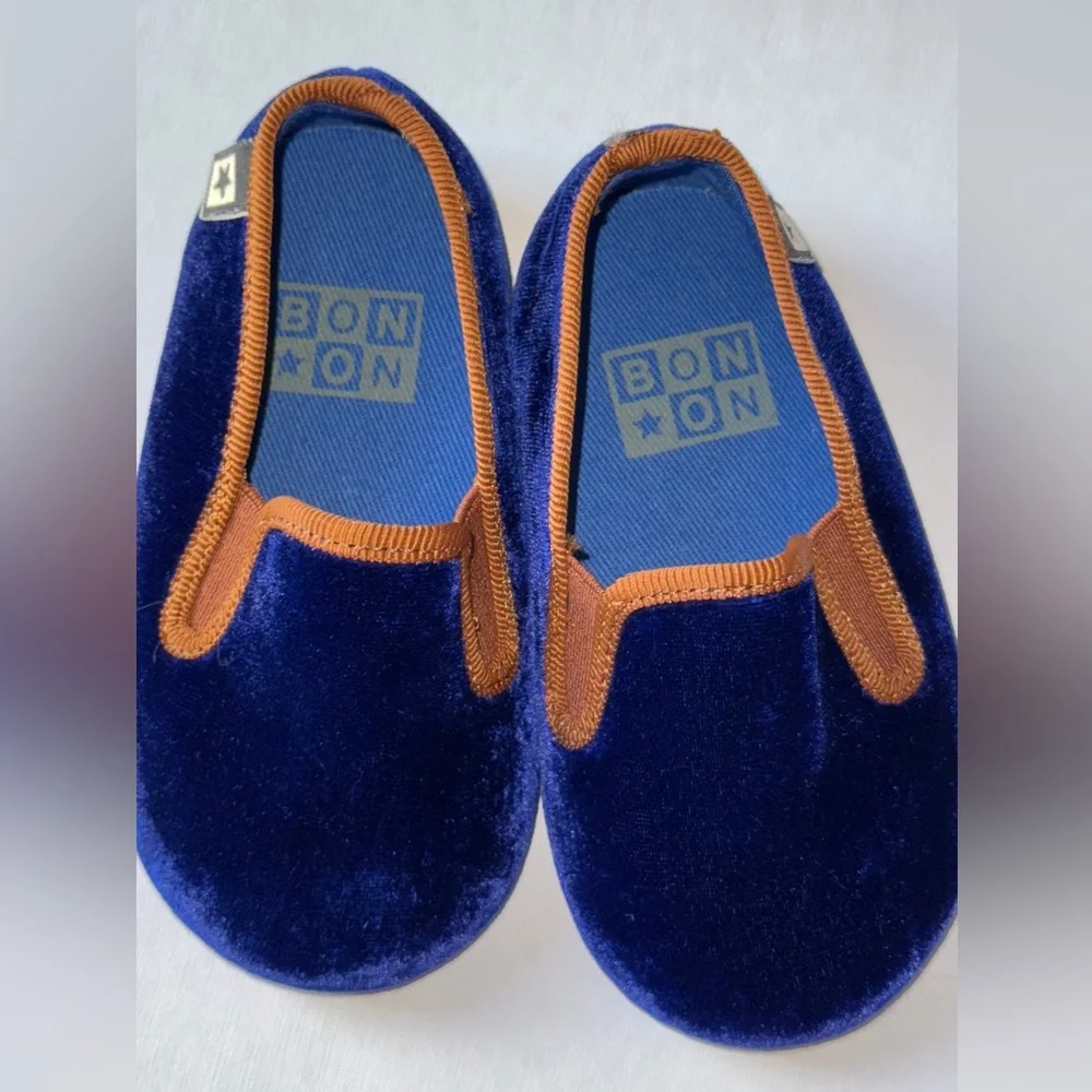 Bonton star navy velvet