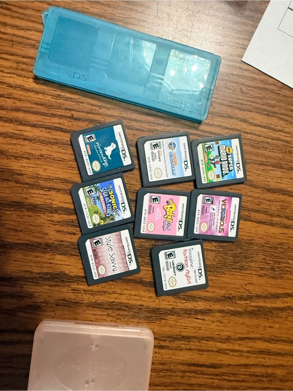 Nintendo play bottom buttons