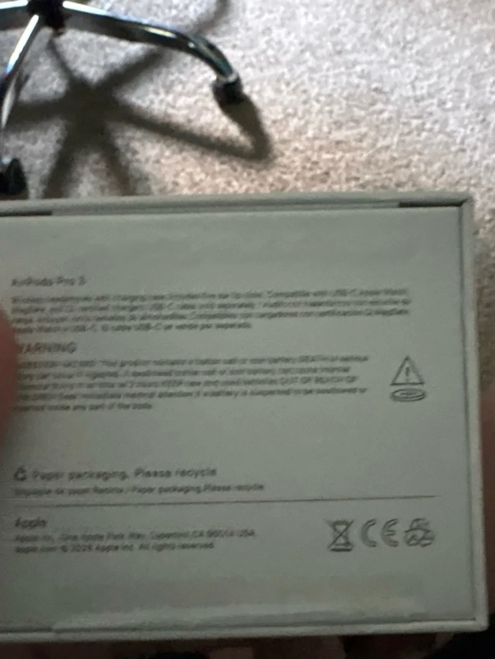 Apple wireless ear