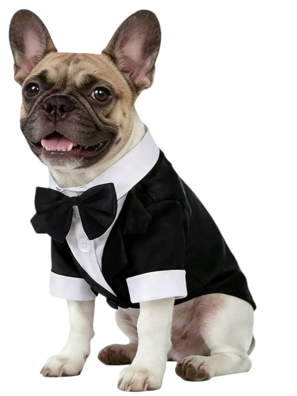 NWOT Dog Tuxedo with Bow Tie