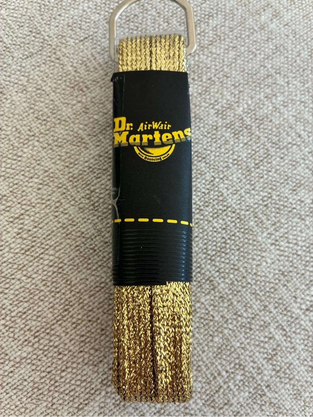 Dr. Martens woven metallic