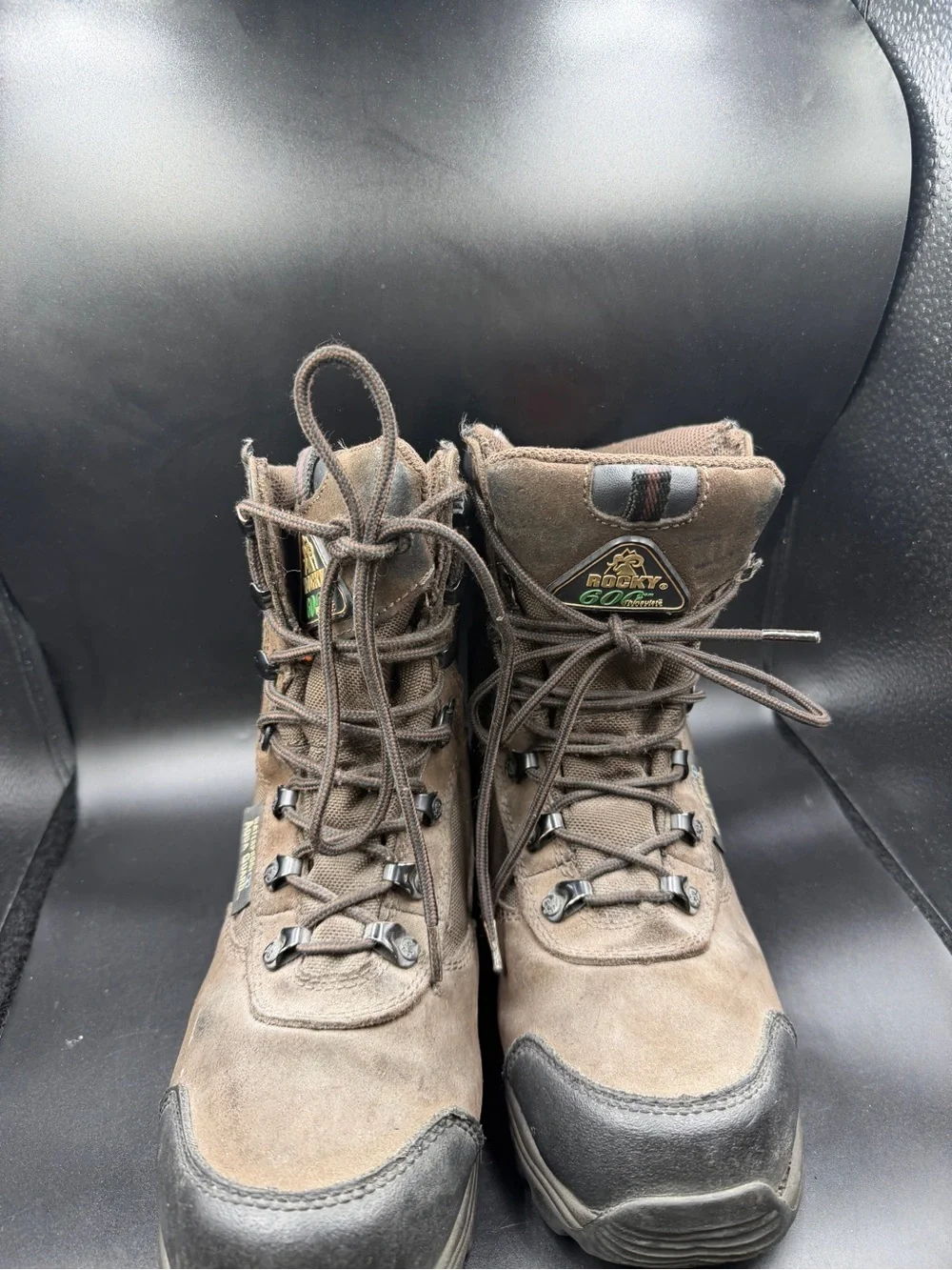 Rocky suede sturdy