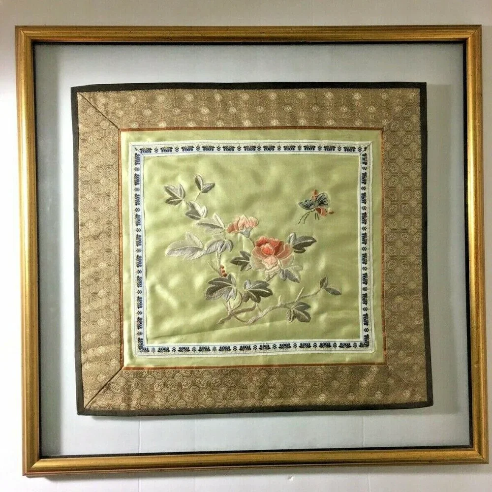 N/A vintage embroidered