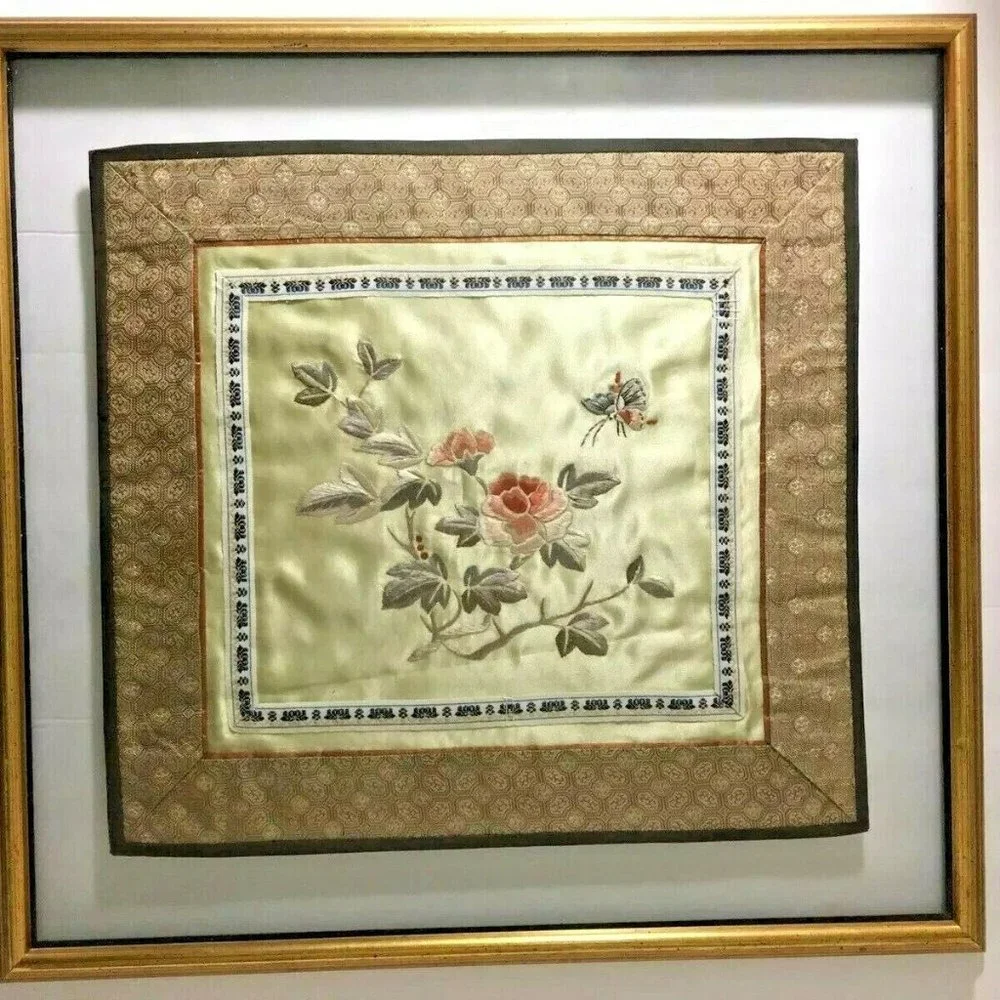 N/A vintage embroidered